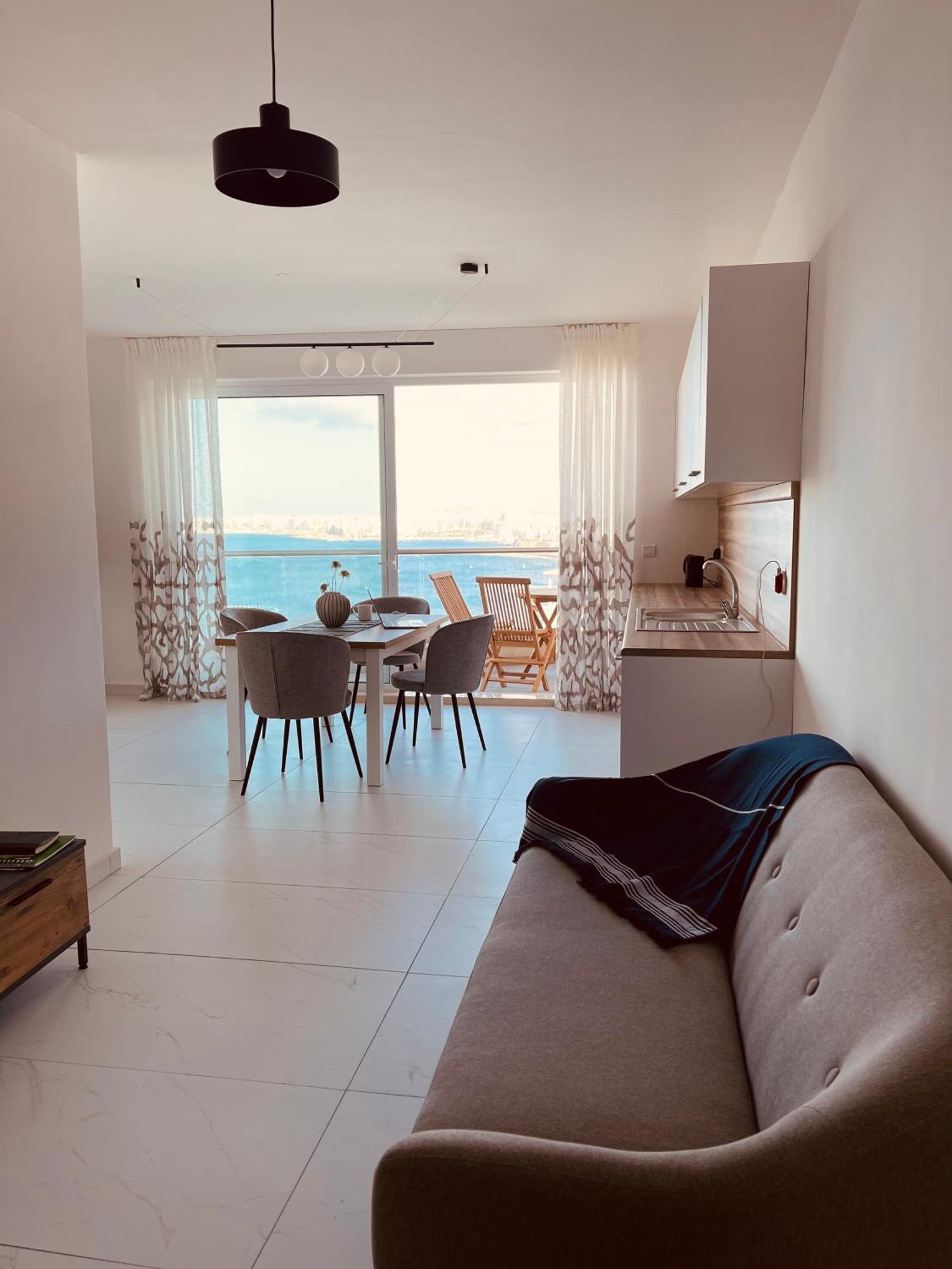 Blu Mar Sea View Apartments St. Paul's Bay Bagian luar foto