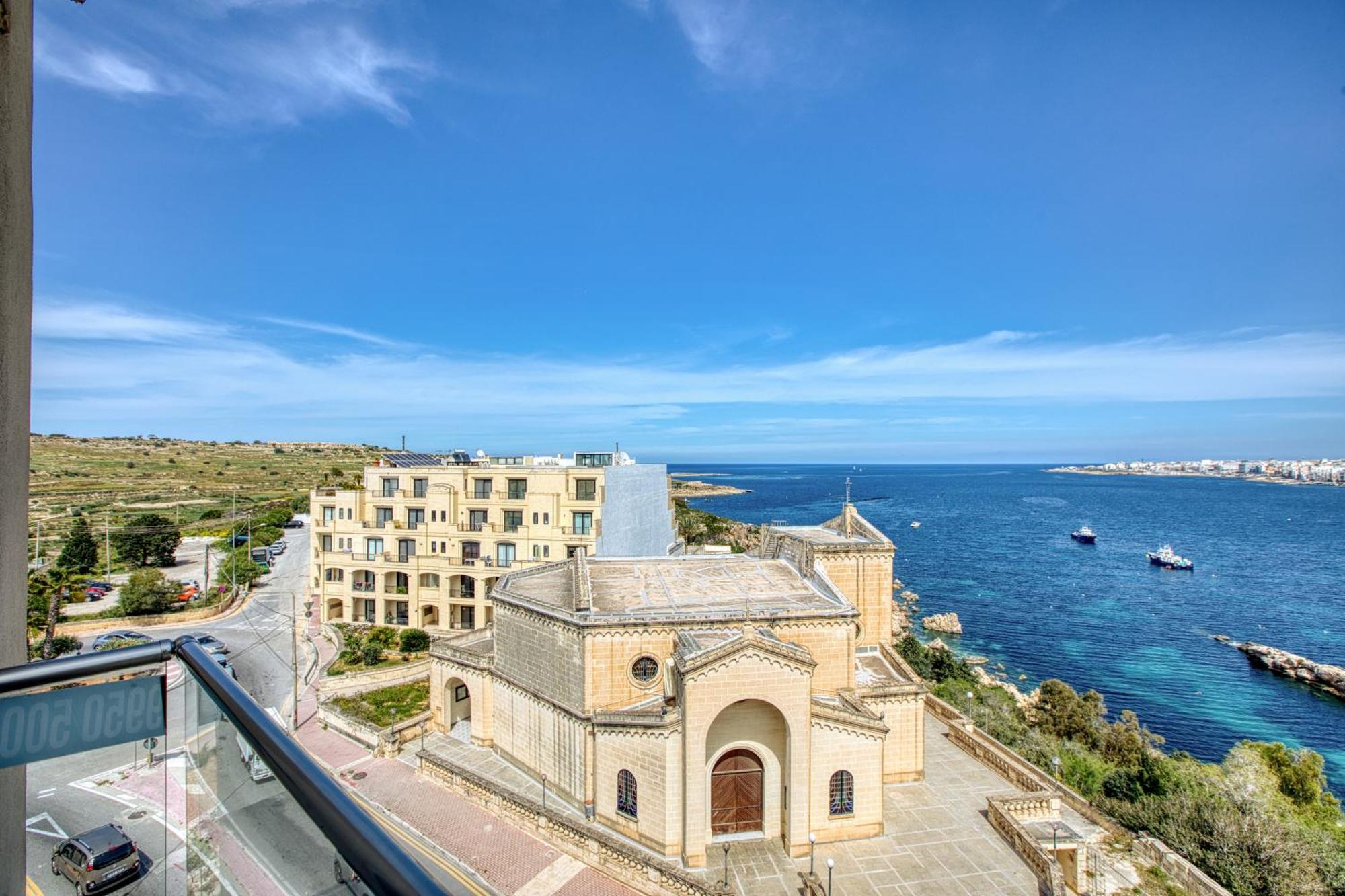 Blu Mar Sea View Apartments St. Paul's Bay Bagian luar foto